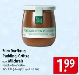 Famila Nord Ost Zum Dorfkrug Pudding, Grütze oder Milchreis Angebot