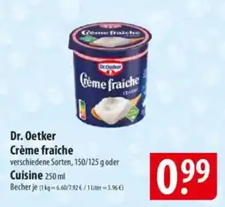 Famila Nord Ost Dr. Oetker Crème fraîche Angebot