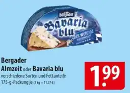 Famila Nord Ost Bergader Almzeit oder Bavaria blu Angebot