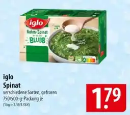 Famila Nord Ost iglo Spinat Angebot