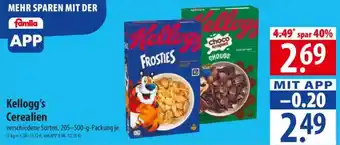Famila Nord Ost Kellogg's Cerealien Angebot