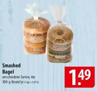 Famila Nord Ost Smashed Bagel Angebot