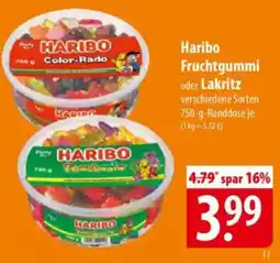 Famila Nord Ost Haribo Fruchtgummi oder Lakritz Angebot