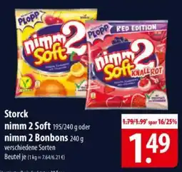 Famila Nord Ost Storck nimm 2 Soft oder nimm 2 Bonbons Angebot