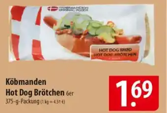 Famila Nord Ost Köbmanden Hot Dog Brötchen 6er Angebot