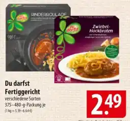 Famila Nord Ost Du darfst Fertiggericht Angebot