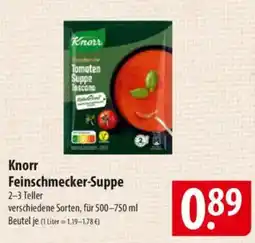Famila Nord Ost Knorr Feinschmecker-Suppe Angebot