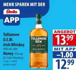 Famila Nord Ost Tullamore D.E.W. Irish Whiskey oder Honey Angebot