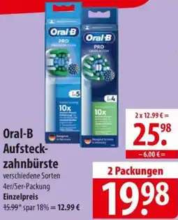 Famila Nord Ost Oral B Aufsteck- zahnbürste Angebot
