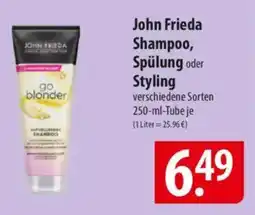 Famila Nord Ost John Frieda Shampoo, Spülung oder Styling Angebot