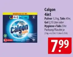 Famila Nord Ost Calgon 4in1 Angebot