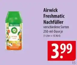 Famila Nord Ost Airwick Freshmatic Nachfüller Angebot