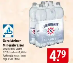 Famila Nord Ost Gerolsteiner Mineralwasser Angebot