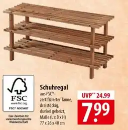 Famila Nord Ost Schuhregal Angebot