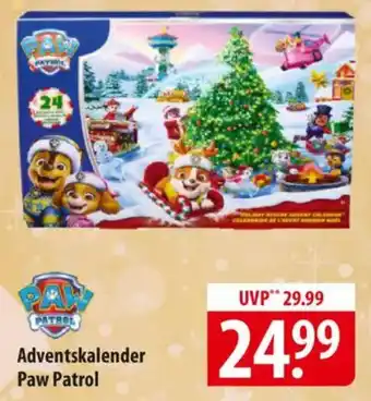 Famila Nord Ost Adventskalender Paw Patrol Angebot