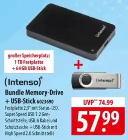 Famila Nord Ost (Intenso Bundle Memory-Drive + USB-Stick 6023690 Angebot