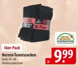 Famila Nord Ost 16er-Pack Herren-Tennissocken Angebot