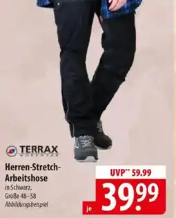 Famila Nord Ost TERRAX WORKW Herren-Stretch- Arbeitshose Angebot