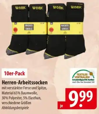 Famila Nord Ost 10er-Pack Herren-Arbeitssocken Angebot