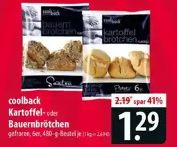 Famila Nord Ost coolback Kartoffel- oder Bauernbrötchen Angebot