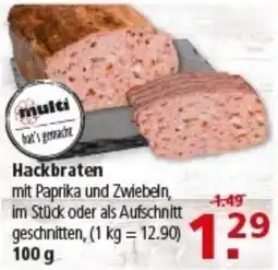 Multi Markt multi hat's gemacht Hackbraten Angebot