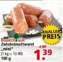 Multi Markt Bauern Gut Zwiebelmettwurst „mini" Angebot