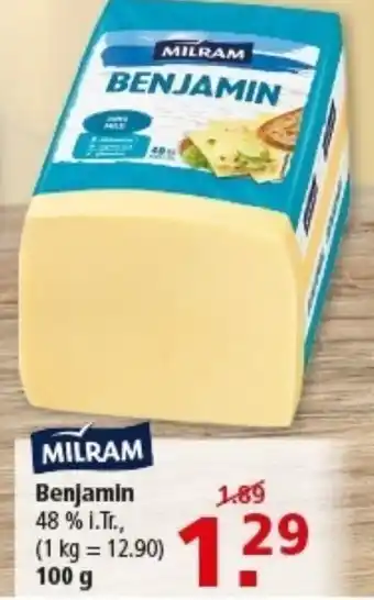 Multi Markt MILRAM Benjamin Angebot