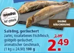 Multi Markt Saibling, geräuchert Angebot