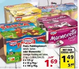 Multi Markt Dr.Oetker Paula Puddingdessert oder Mamorette Angebot