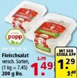 Multi Markt popp Fleischsalat Angebot