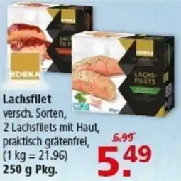 Multi Markt EDEKA Lachsfilet Angebot