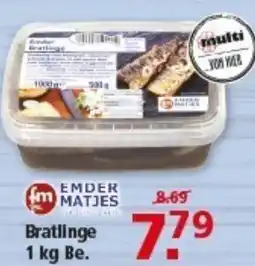 Multi Markt EMDER MATJES Bratlinge Angebot