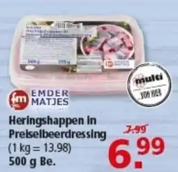 Multi Markt EMDER MATJES Heringshappen in Preiselbeerdressing Angebot