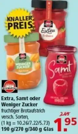 Multi Markt Extra Extra, Samt oder Weniger Zucker Angebot
