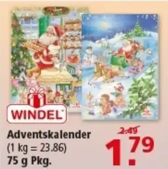 Multi Markt WINDEL Adventskalender Angebot