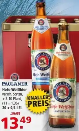 Multi Markt PAULANER Hefe Weißbier Angebot