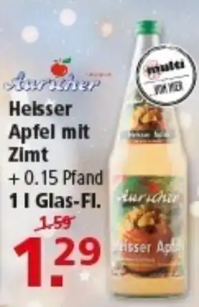 Multi Markt Awrither Helsser Apfel mit Zimt Angebot