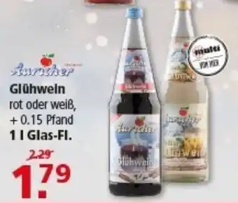 Multi Markt Aurosher Glühwein rot oder weiß, Angebot