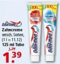 Multi Markt Odolmed 3 Zahncreme Angebot