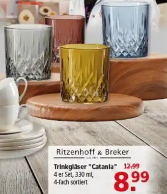 Multi Markt Ritzenhoff & Breker Trinkgläser "Catania" Angebot