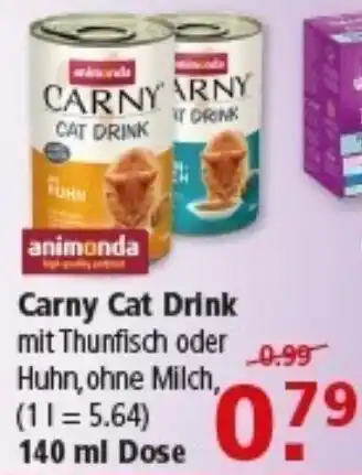 Multi Markt animonda Carny Cat Drink Angebot