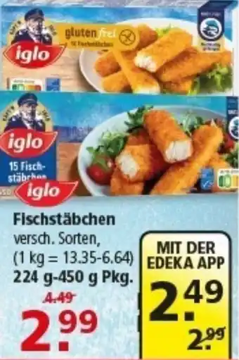 Multi Markt iglo Fischstäbchen Angebot