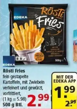 Multi Markt EDEKA Rösti Fries Angebot
