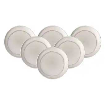 Netto Marken-Discount like. by Villeroy & Boch Frühstücksteller Perlemor Sand ø 23,8 cm 6er Set Angebot