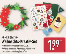 Aldi Nord HOME CREATION Weihnachts-Kreativ-Set Angebot