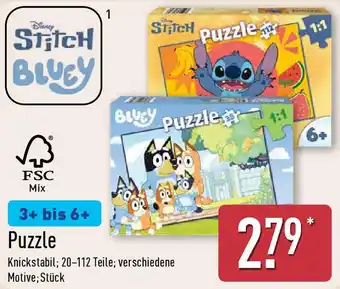 Aldi Nord Puzzle Angebot