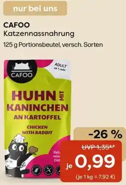 Zoo & Co CAFOO Katzennassnahrung Angebot