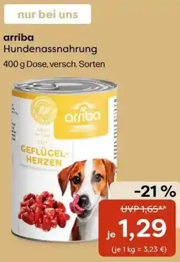 Zoo & Co arriba Hundenassnahrung Angebot