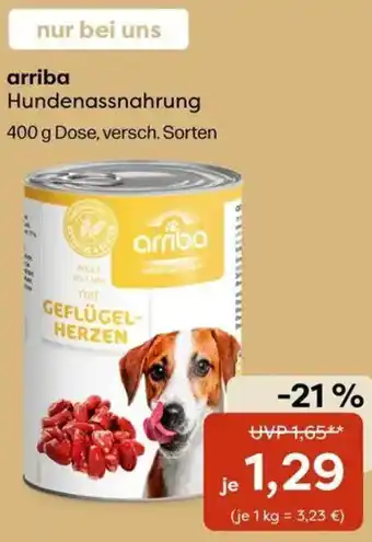 Zoo & Co arriba Hundenassnahrung Angebot