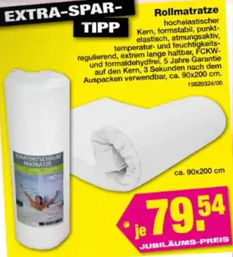 SOMIT Rollmatratze Angebot